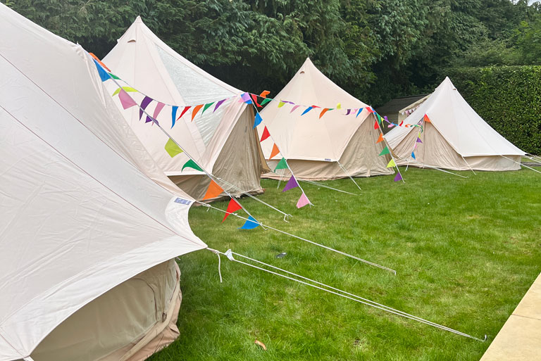 Bell Tent Villages for Glamping